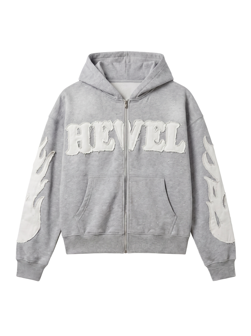 [Pre-Order] Shining Core Gray Zip Hoodie