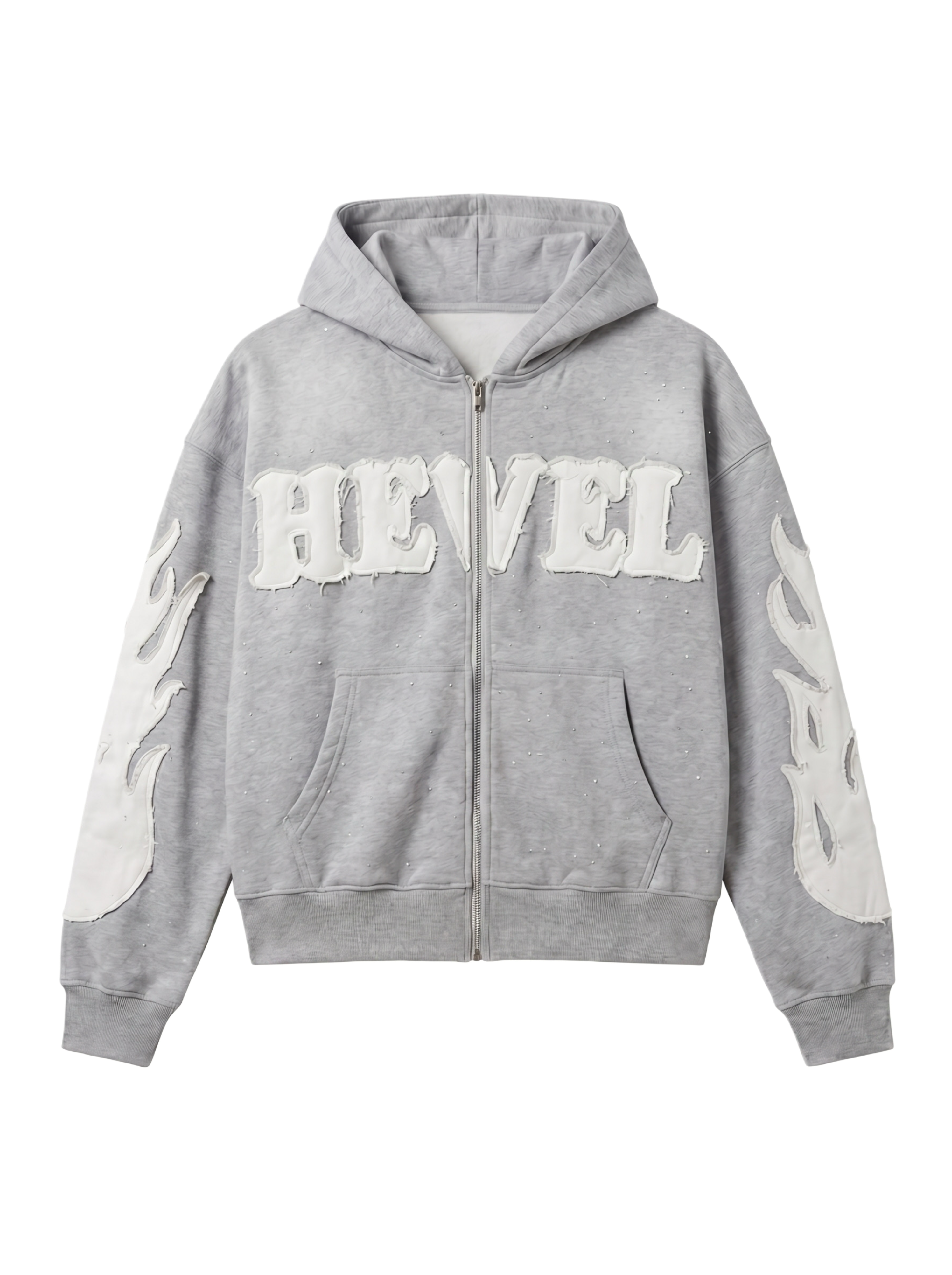 [Pre-Order] Shining Core Gray Zip Hoodie