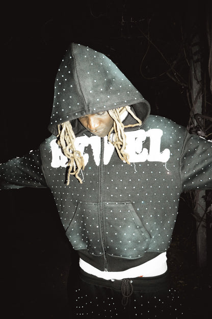“Shining” Zip Hoodie